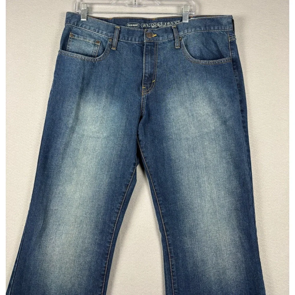 Old Navy Famous Jeans Bootcut Medium Wash Denim 38x34 Blue